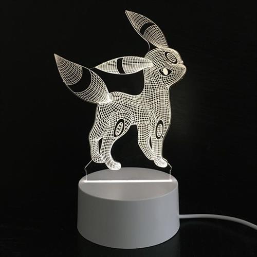 Pokemon umbreon 3D lampe - Dæmpbar
